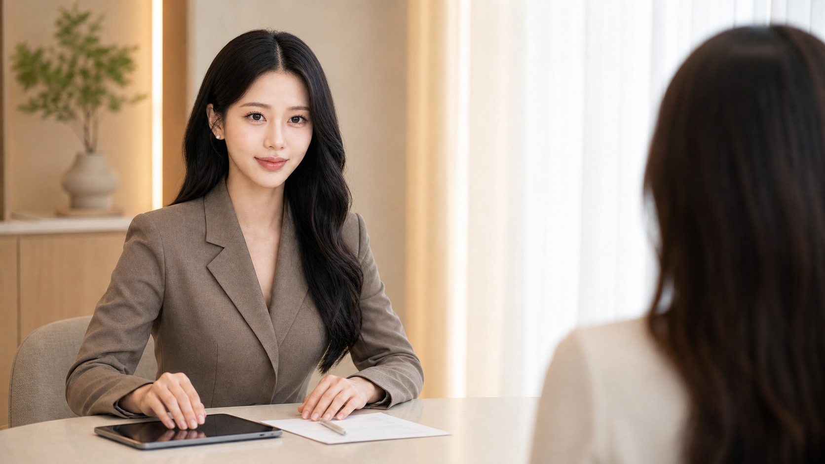 환자의 질문을 듣는 AI 케어 호스트 LIA